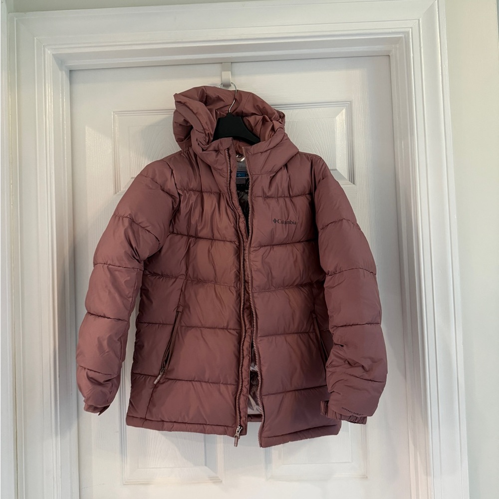 Columbia Pink Puffer with Hood NWOT